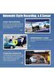 Triple Lens Dash Cam 4 Lens 1080P Car DVR with ABS Lens Driving Recorder - 5