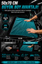 650 Gsm Twisted Microfiber Car Drying Cloth 50X70 cm Car Drying Towel Cleaning Cloth Without Scratching - 6