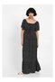Rochie maxi buline Negru - 3