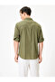 Cotton Regular Fit Classic Collar Long Sleeve Shirt - 4