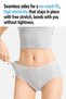 Seamless women's underwear, pure cotton, extra long crotch, No pinching, invisible 10A antibacterial - 2