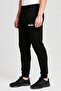 Men Sportswear Fit Outdoor Sweatpants, Black - 3