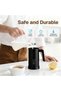 4-in-1 electric milk frother - 350ml automatic hot and cold milk frother and milk heater - For lattes, cappuccinos, macchiatos, hot chocolate, , black - 4
