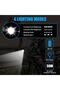 Rechargeable USB front and rear bicycle light set with 4 brightness modes, waterproof and shockproof - 3