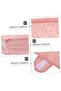Two-piece multi-functional makeup hairband for girls, washable hairband, face wash, and body wash, pink. - 4