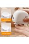 3-in-1 electric automatic nail clippers w/polishing Func - safe nail trimmer - 2 Adj. speeds - For seniors - adults - & children (orange) - 4
