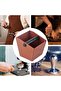 1-Piece, Espresso Grounds Bucket, Coffee Grounds Container, Tapping Box, Coffee Bars, Offices, Kitchens, Caramel Color, 11.8 x 11.2 cm - 3