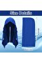 6-Pack U-Shaped Cooling Hooded Towels (60x30cm), Quick-Drying Sweat-Absorbing Neck & Face Cooling Wraps - 6