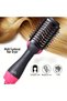 Hair dryer comb and volumizing styler | 3-in-1 ionic anti-frizz hot air styler | Professional salon-grade hair dryer styling tool (black) - 4