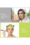 Frog-shaped makeup headband/facial cleansing headband, suitable for girls and women, green. - 4