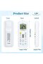 Universal air conditioner remote control, for brands such as Mitsubishi, Fujitsu, Haier, LG, Gree, Midea, Hitachi, Sharp, Panasonic, Samsung,... - 2
