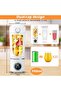 Portable Blender 700ml 12 Blades Milkshake Maker LCD USB-C White - 5
