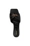 Low Heel Decorative Slide Sandals - 4