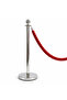 Silver Protocol Barrier with Twisted Red Rope - 3