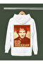 Ed Sheeran Printed Cotton Long Sleeve 3-Yarn Hooded Sweatshirt