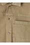 Ozmarka New Season Brown Relax Fit Men's Jean Shirt - 5