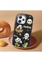 Redmi 12 Compatible Case Camera Protector Black Silicone Couple Phone Case Panda Patterned - 2
