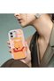 Realme 12 Lite Compatible Case Camera Protector Black Silicone Couple Phone Case with Bear Pattern - 5
