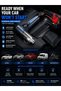4-in-1 Cordless Car Vacuum Cleaner, Air Blower, Jump Starter & Power Bank, 1200A Peak Current, USB Rechargeable, HEPA Filter, Portable Handheld Vacuum for Car, Home & Office - 3