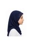 Kids Instant Rayon Hijab with Rhinestone Design for Girls | Soft Stretch Pull-On Prayer Hijab - 2