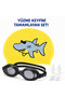 High Quality Children's Silicone Swimming Cap and Goggles Set 4-10 Years Old Pro Kids Pool-Sea Swimming Cap + Nose Ear Plug - 3