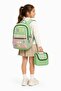 School Bag Set of 3 Imported Luxury School Bag Complete with Lining Waterproof Bag+Lunch Bag+Pen Holder Embroidered Print - 4
