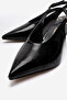 Women's Pointed Toe Open Back Mini Heeled Shoes Vodige - 4