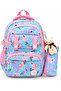 Five-Compartment Orthopedic Bag with Teddy Bear Accessories, Pen Holder and Thermos, School Bag Set'My Favorite Days' - 2