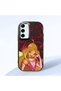 Black Silicone Case Compatible with Samsung Galaxy S23 Fe with Shock-Absorbing Camera Protections