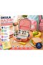 304 Stainless Steel 3 Compartment Children's Lunch Box Leakproof Lunch Box Including Spoon and Fork 17cm Pink - 2