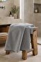 La Notte Pirinç Knitted 100% Cotton 90X145 Bath Towel Gray - 2