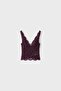 Wide-strap lace top - 6