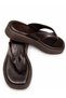 Gny Women's Brown Flip-Flops with Padded Sole Casual Slippers Comfortable Summer Slippers