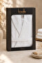 La Notte Cotton Knit Hooded Bathrobe Large White - 2