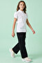 Solid Shirt with Collar and Puff Sleeves - 2