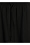 Black Elastic Waist Women's Jogger Sweatpants - 2