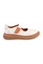 Women's Casual Shoes Mary Jane Velcro Genuine Leather Chunky Mother Shoes 26Y-7570 - 2