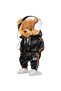 Men's Graphic Printed Teddy Bear Character T-Shirt with Headphones Sporty Style Relaxed Fit Casual Modern - 3