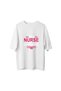 Women's Oversize Nurse Printed T-Shirt Miracle Themed Short Sleeve Relaxed Fit Casual Wear Modern Stylish - 2