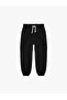 Cotton Ribboned Jogger Sweatpants with Pockets and Tie Waist - 4