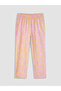 Lcw Kids Pink Patterned Girls' Pajama Set - 3