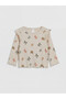 Two Mt Shop Quality Lcw Baby Beige Camisole Patterned Standard & Regular Baby Girl Set - 3