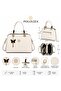 Women's Compact Size Hand and Shoulder Bag with Cross Strap, Daily Stylish Bag - 2