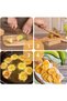 Wooden banana mold, two-in-one molding, easy to clean, brown. - 4