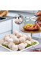 Meatball spoon set (2 pieces), non-stick and non-slip, suitable for ice cream, pink. - 4