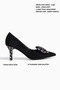 D5182 Daily Women's Classic Heeled Bow Shoes - 3