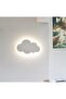 Cloud acrylic kids wall lamp warm. - 4