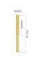 12 titanium-coated diamond chain drill bits. - 2