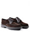 Genuine Suede Leather Brown Eva Sole Casual Men's Shoes - E4755 - 2