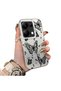 Poco M6 Pro 4g Compatible Elegant Night Style Butterfly Case, Daily Use Durable Protective Case - 2